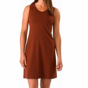 ARC'TERYX Soltera brown breathable moisture wicking UPF 50+ athleisure dress